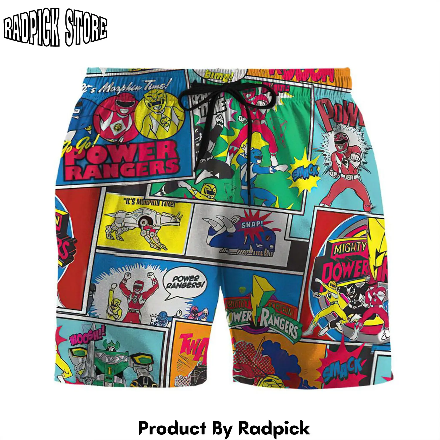 Radpick 3d it is morphin time comic shorts rp631791